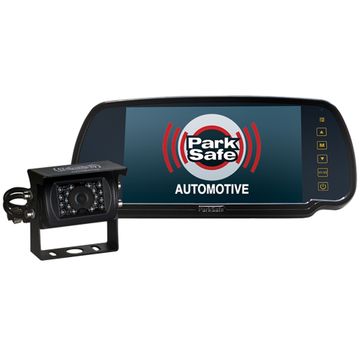 Parksafe Reversing Camera Kit Clip On Monitor Black