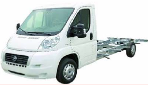 AL-KO 07 Air Suspension Broad Gauge Chassis 60mm-80mm Extra Height, Axle Through The Chassis 2007 onwards