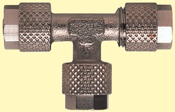 Tee Equal 4mm OD Tube