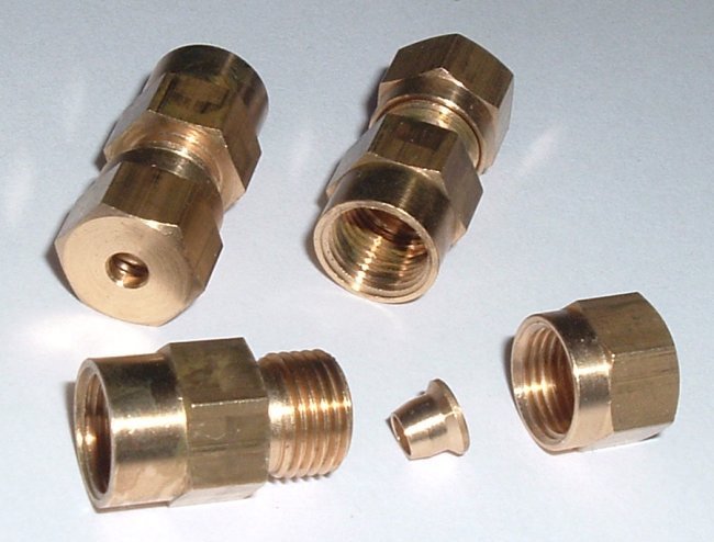Female Stud 3mm (1/8") OD Tube To 1/8"BSP (Female Thread)