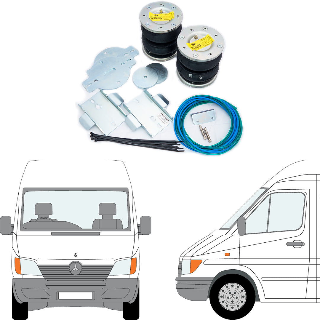 Dunlop Air Suspension Kit - MERCEDES SPRINTER 208D / 316CDI 4WD WBD 902/903 1995-2006