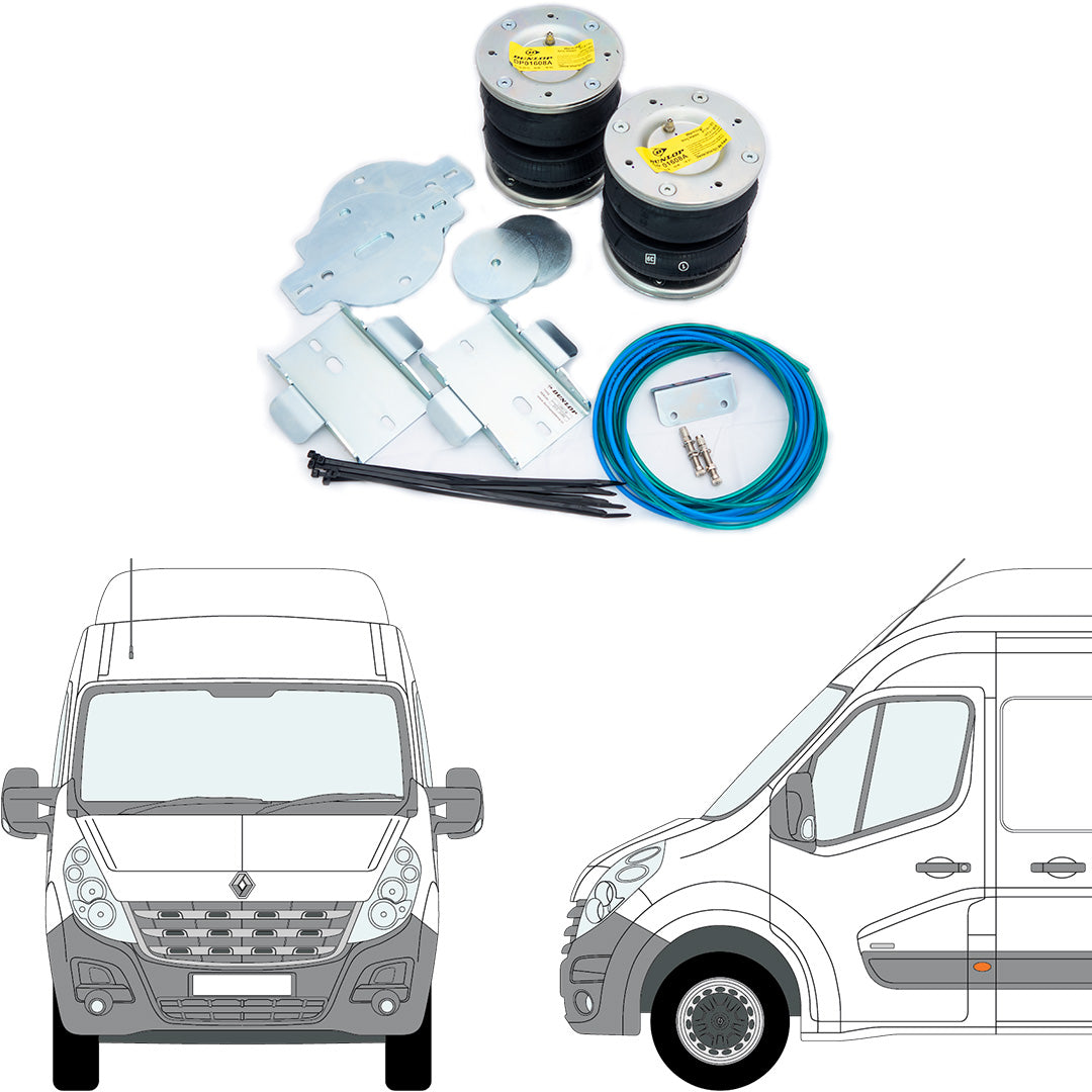 Dunlop Air Suspension Kit - OPEL/VAUXHALL MOVANO X62 RWD Single Tyres 2010-2020