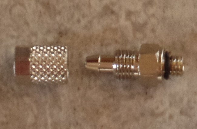 Male Stud 4mm OD Tube M5 Thread