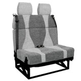 FASP 506 BENCH SEAT 900mm wide Trimmed in FASP fabric with ISO-Fix and higher underframe.  LEVERS ON LEFT