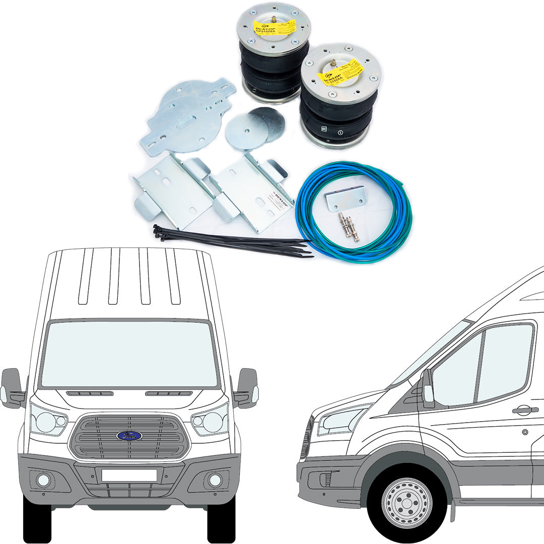 Dunlop Air Suspension Kit - FORD TRANSIT CUSTOM 2012 onwards
