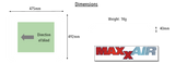 MaxxShade - Blind for Maxxfan Vents (without LED Lights)