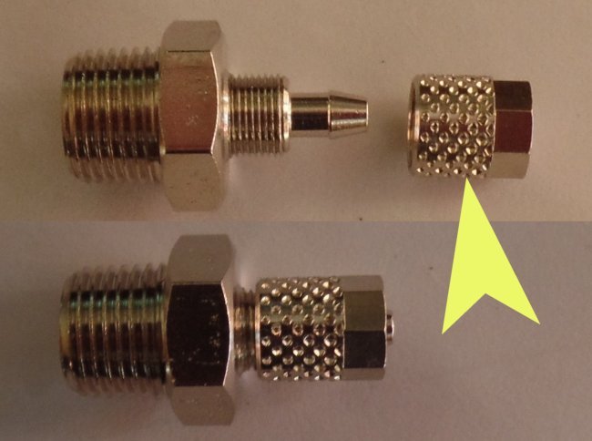 Brass Stud Caps 4mm