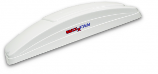 Maxxfan Deluxe (Built in rain cover) Remote Control 356x356 White