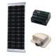 120w Solar Energy Kit with Sun Control MPPT + Gland